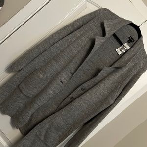 NWT Torrid gray shacket / cardigan sz 1